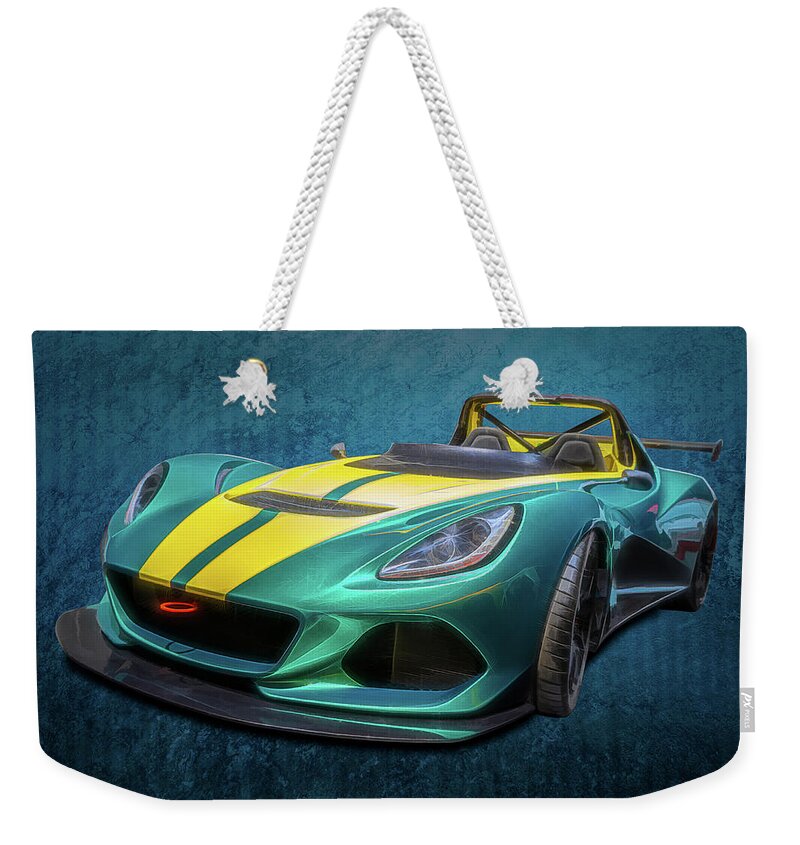 3-eleven Weekender Tote Bag featuring the digital art Lotus 311 by Rick Deacon