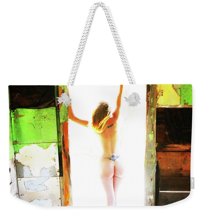 Bright Weekender Tote Bag featuring the photograph Luminosity by Robert WK Clark