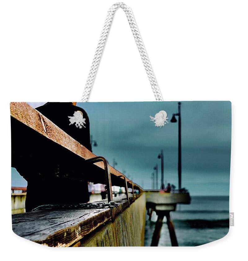 Buffy The Vampire Slayer Weekender Tote Bag featuring the photograph Lying in Wait by Nicholas Brendon