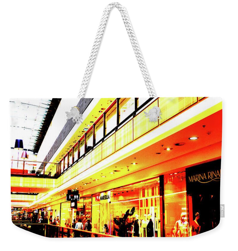 Mall Weekender Tote Bag featuring the photograph Mall In Krakow, Poland 6 by John Siest