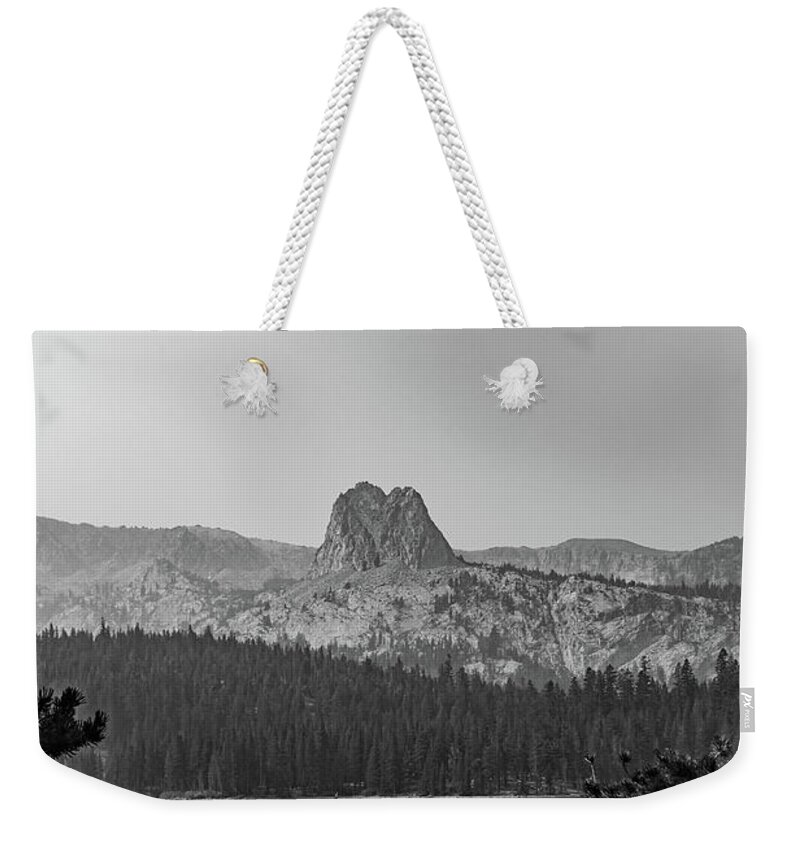 Mammoth Lakes Weekender Tote Bag featuring the photograph Mammoth Lakes Basin 8 by Cindy Robinson
