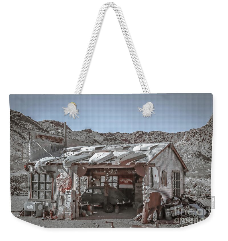 Mancave Weekender Tote Bag featuring the photograph Mancave collection by Darrell Foster