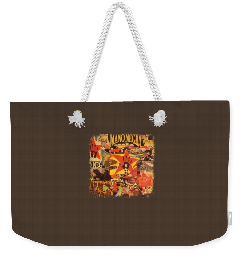Mano Negra T Shirt Manu Chao Retro In the Hell of Patchinko Best of  LEssentiel Weekender Tote Bag by Hugo Webb - Fine Art America