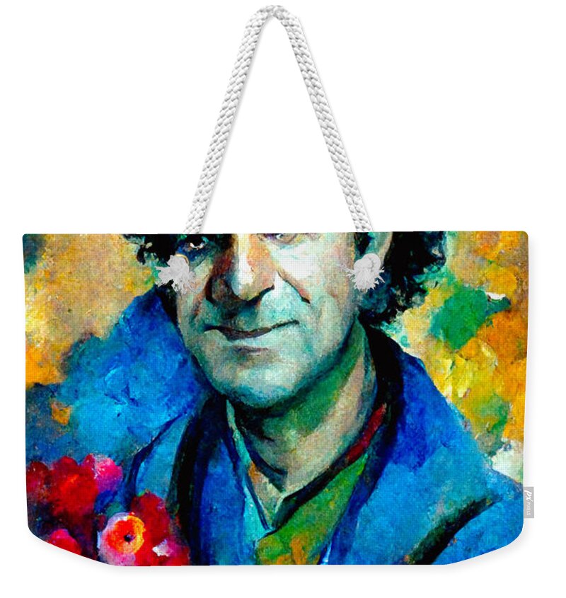 Marc Chagall Weekender Tote Bag featuring the digital art Marc Chagall #2 by Craig Boehman