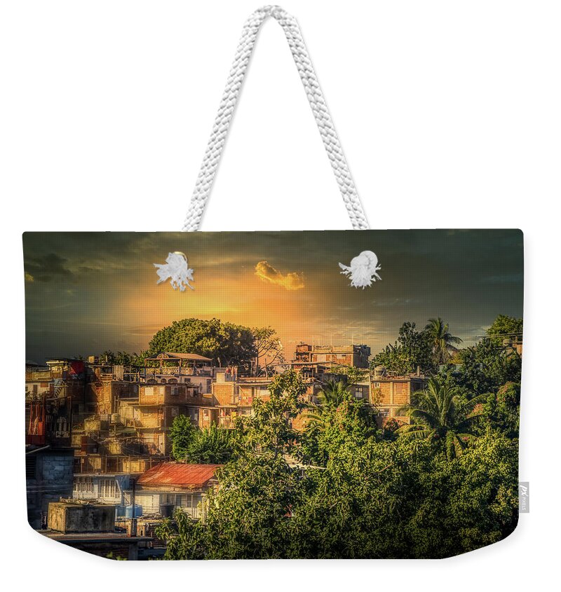 Mariana Weekender Tote Bag featuring the photograph Mariana de la Torre by Micah Offman
