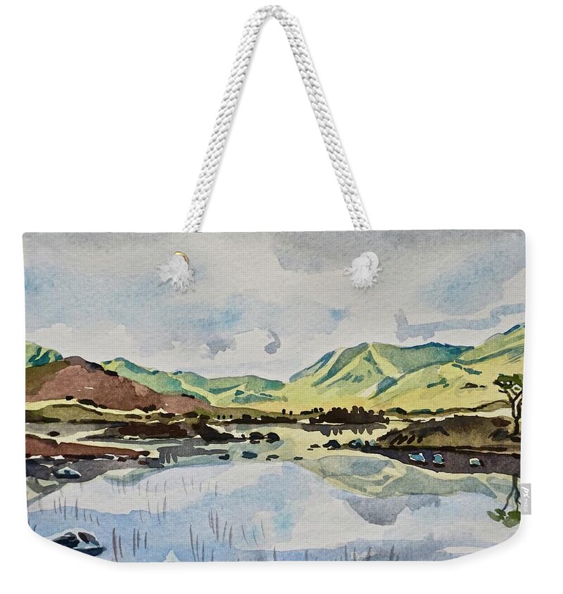 Lake District Weekender Tote Bags