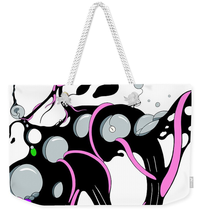 Elephant Weekender Tote Bag featuring the digital art Matriarch by Craig Tilley
