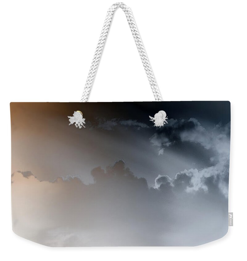 The Sky Fades Weekender Tote Bag featuring the photograph May 24 2 by John Emmett