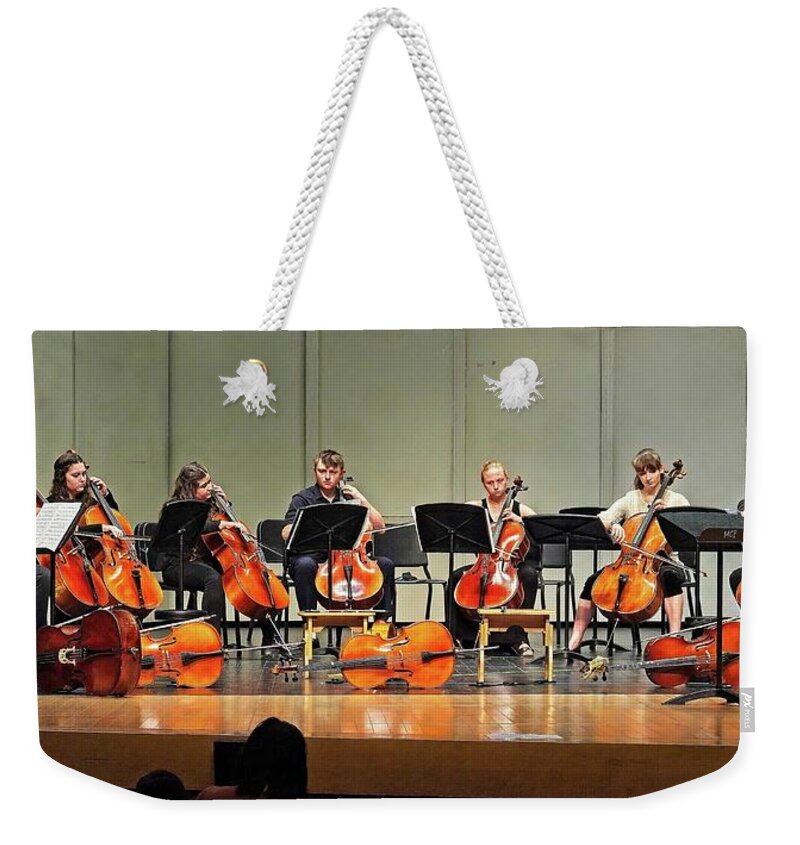 Strings Weekender Tote Bag featuring the photograph MCE - Middleton 2 by Steven Ralser