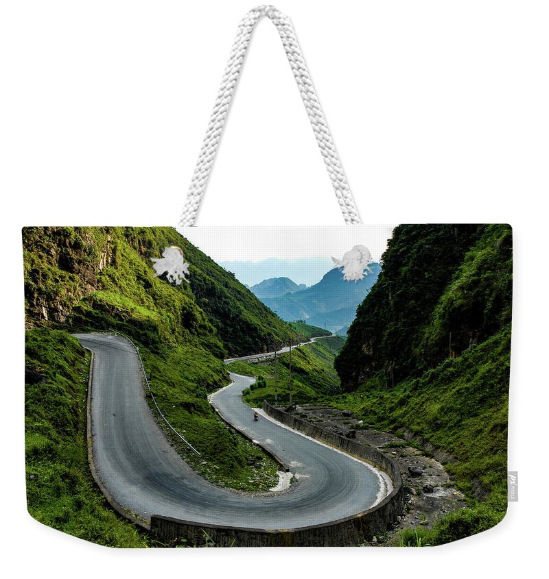 Northern Weekender Tote Bag featuring the photograph Memory Lane - Ha Giang Province, Northern Vietnam by Earth And Spirit
