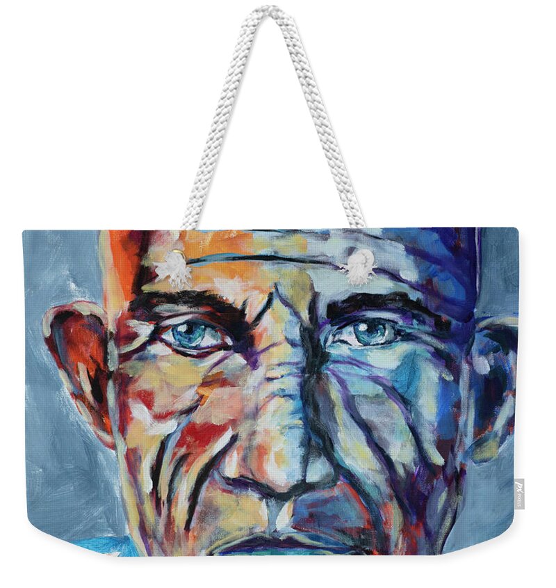 Friend Weekender Tote Bag featuring the painting Memory by Mark Ross