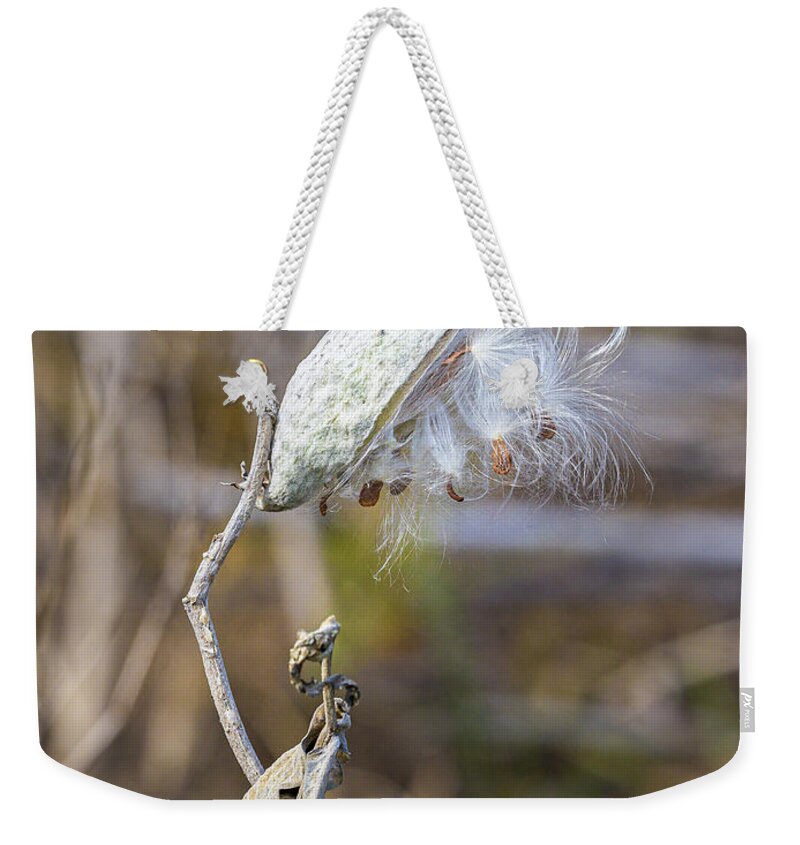 Boise Idaho Weekender Tote Bag featuring the photograph Milkweed by Mark Mille