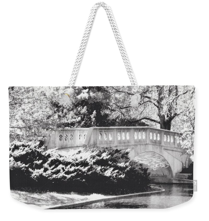 Eden Park Weekender Tote Bag featuring the painting Twin Lakes 2 by Suzzanna Frank