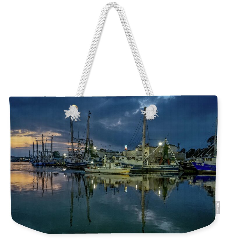 Boat Weekender Tote Bag featuring the photograph Miss Ann, 1/24/21 by Brad Boland