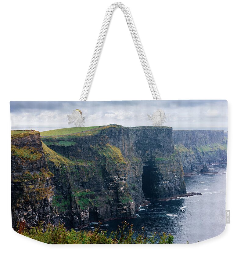 Eire Weekender Tote Bag featuring the photograph Moher by Francesco Riccardo Iacomino