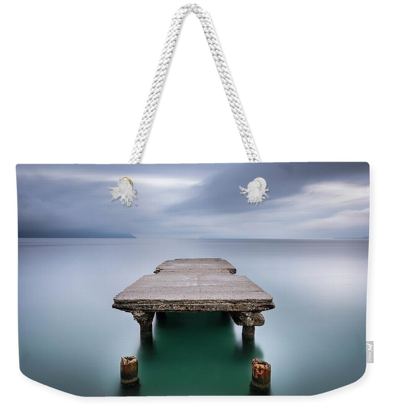 Vlora City Weekender Tote Bag featuring the photograph Moli by Ari Rex