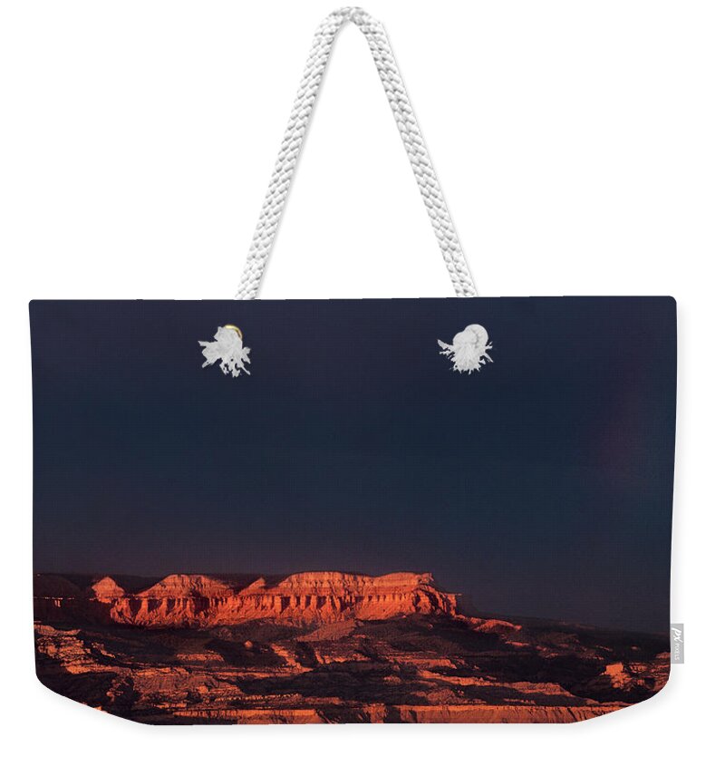 Dave Welling Weekender Tote Bag featuring the photograph Monsoon Storm Bryce Canyon National Park by Dave Welling