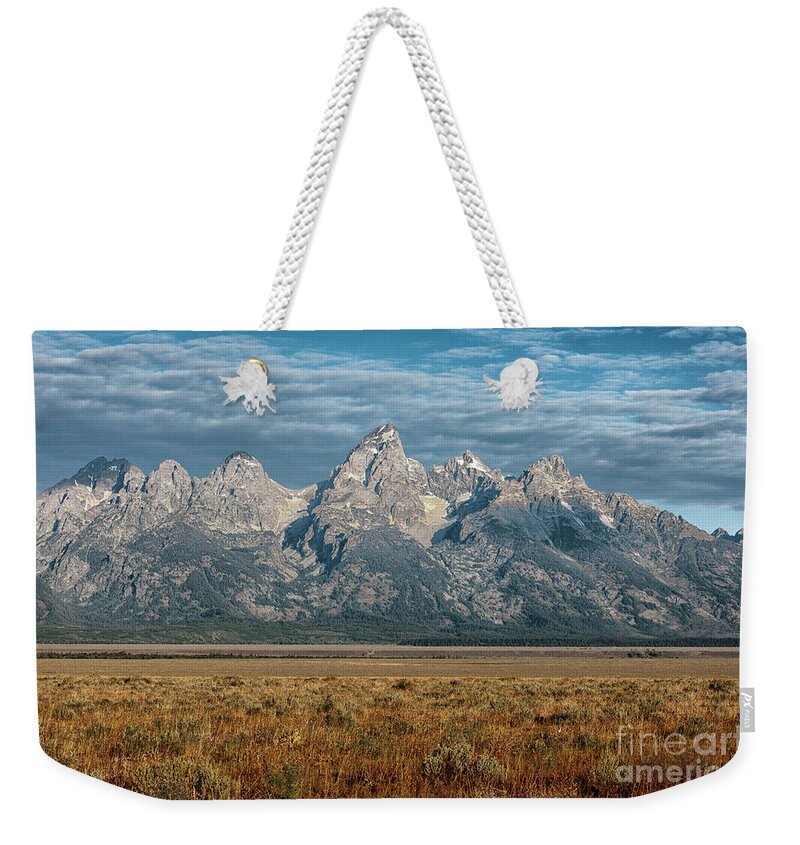 Landscape Weekender Tote Bag featuring the photograph Morning Beauty by Sandra Bronstein