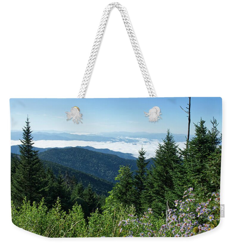 Tennessee Weekender Tote Bag featuring the photograph Morning in the Mountains 4 by Phil Perkins