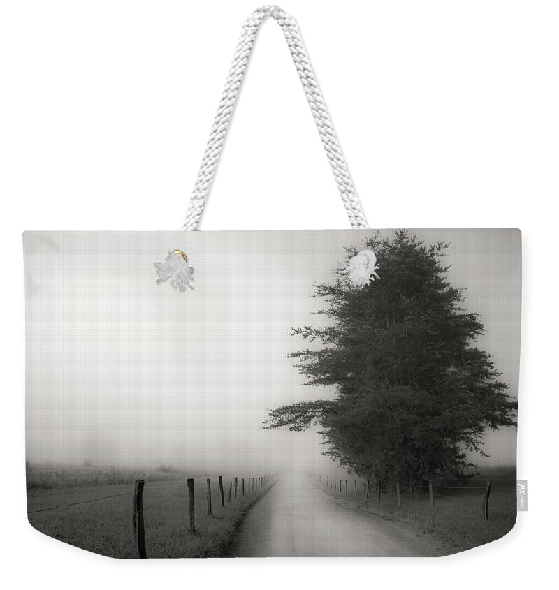 Landscapes Weekender Tote Bag featuring the photograph Morning on a Country Road by David Hilton