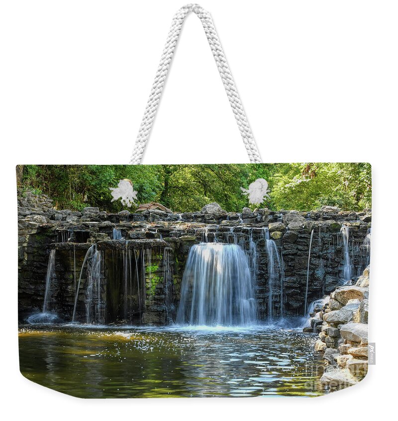 Long Weekender Tote Bag featuring the photograph Morning Sunrise at Prairie Creek by Diana Mary Sharpton