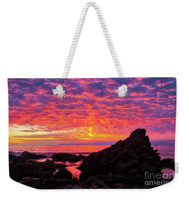 Mother Weekender Tote Bag featuring the photograph Mother Nature's Color Show by Eddie Yerkish