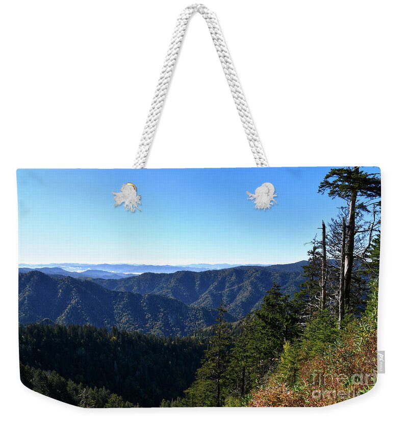 Mount Leconte Weekender Tote Bag featuring the photograph Mount LeConte 7 by Phil Perkins