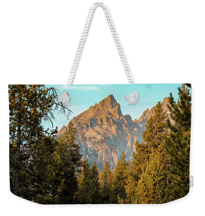 Mountain Weekender Tote Bag featuring the photograph Mountain Magic by Go and Flow Photos
