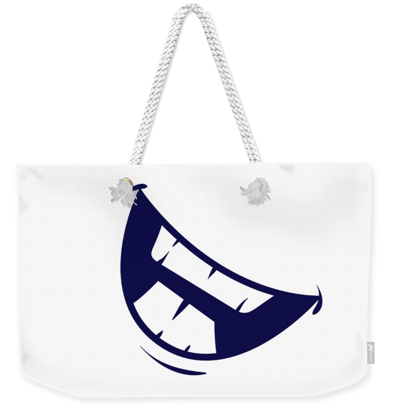 Mouth Weekender Tote Bag featuring the digital art Mouth 01 by Matthias Hauser