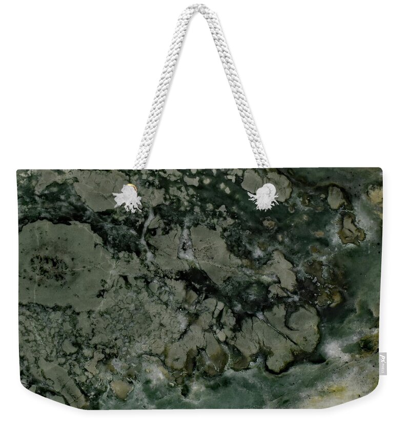 Art In A Rock Weekender Tote Bag featuring the photograph Mr1021d by Art in a Rock