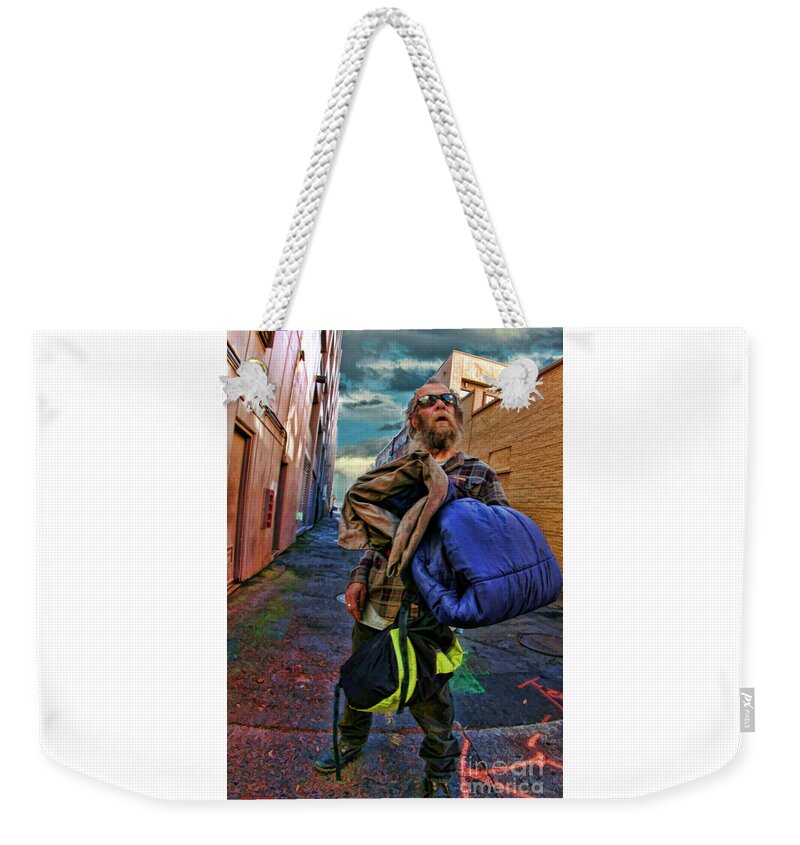  Weekender Tote Bag featuring the photograph My Ally by Blake Richards