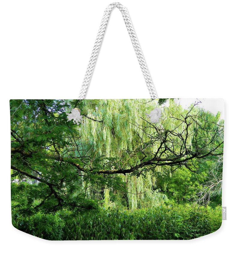My Drinking Spot Weekender Tote Bag featuring the photograph My Drinking Spot by Cyryn Fyrcyd