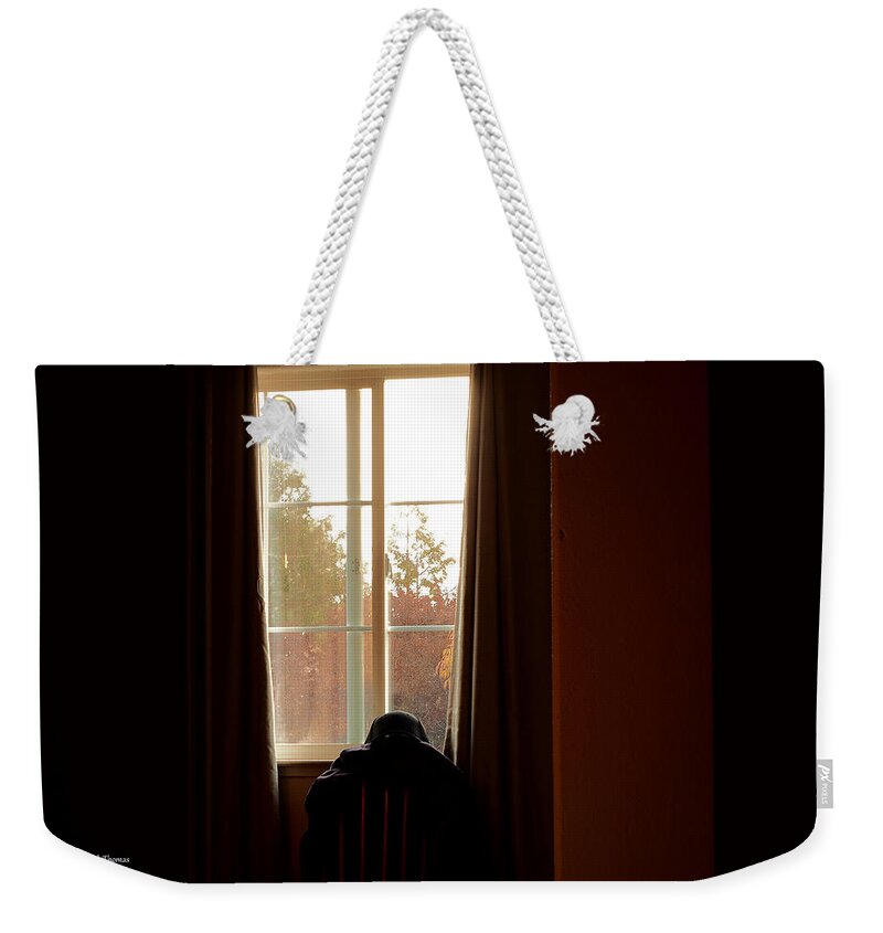 Still Life Weekender Tote Bag featuring the photograph My World View Two by Richard Thomas