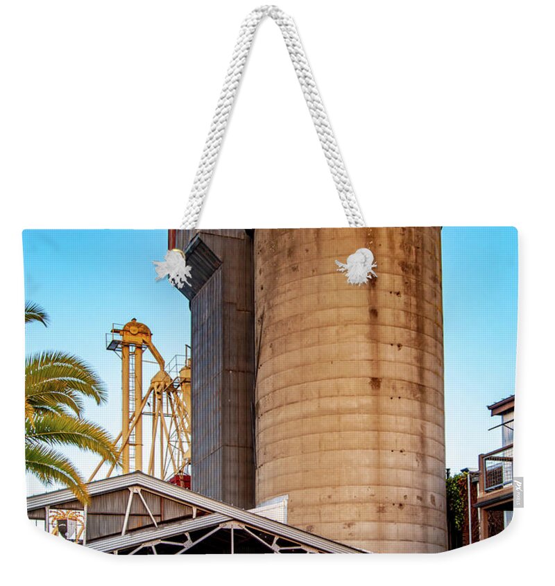 Mill Weekender Tote Bag featuring the photograph Napa Mill II by Bill Gallagher