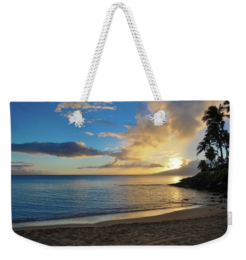Napili Bay Weekender Tote Bag featuring the photograph Napili Bay Maui by Kelly Wade