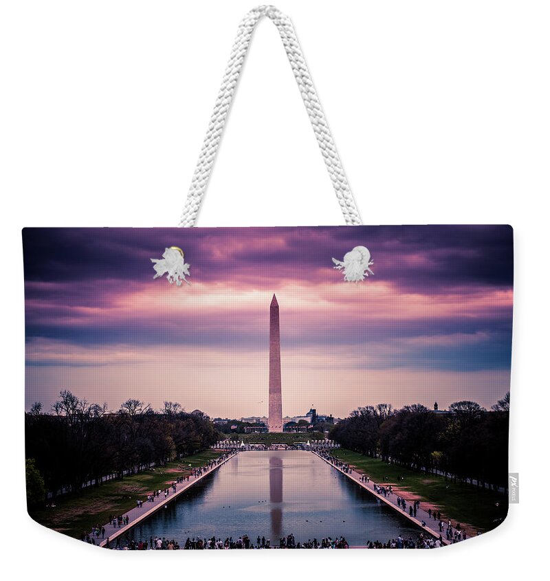 Monument Weekender Tote Bag featuring the photograph National Treasure by Dheeraj Mutha