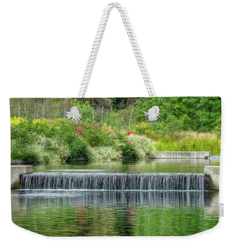 Bronx Botanical Gardens Weekender Tote Bag featuring the photograph Native Plant Garden by Cate Franklyn