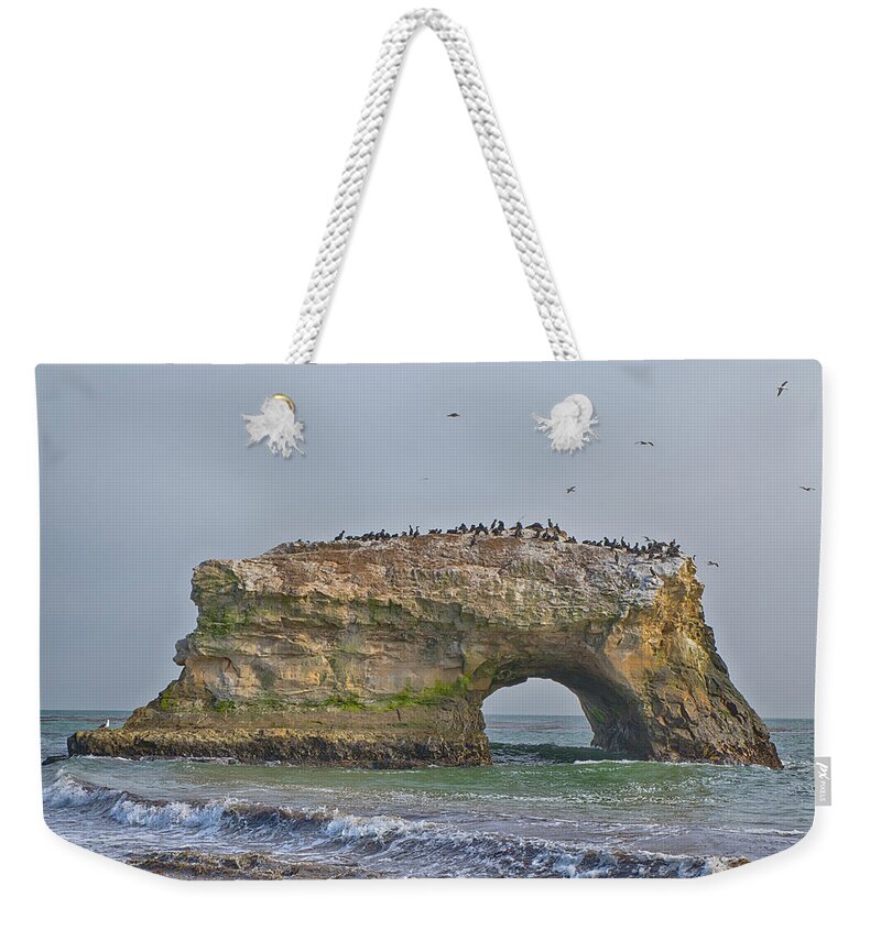 California Weekender Tote Bag featuring the photograph Natural Bridges by Tom Kelly