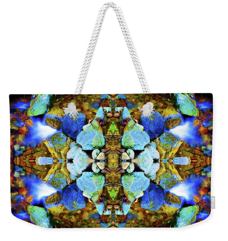 Nature Weekender Tote Bag featuring the photograph Nature Mirror with Saturated Colors #1 by Ben Upham III