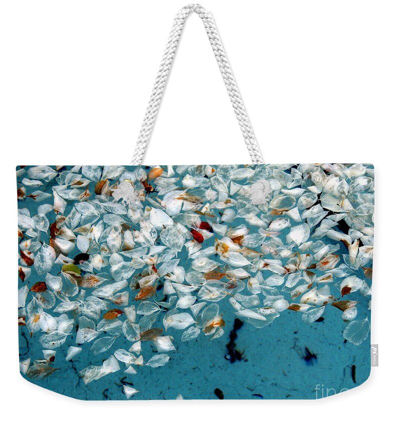 Simplify Structures Weekender Tote Bag featuring the photograph Nature's Abstract #2 by Marcia Lee Jones