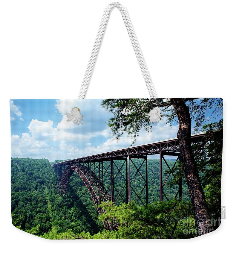 New River Gorge Bridge Weekender Tote Bag featuring the photograph New River Gorge Bridge by Rich S