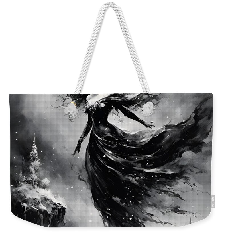 Night Angle Weekender Tote Bag featuring the photograph Night Descending by Cate Franklyn