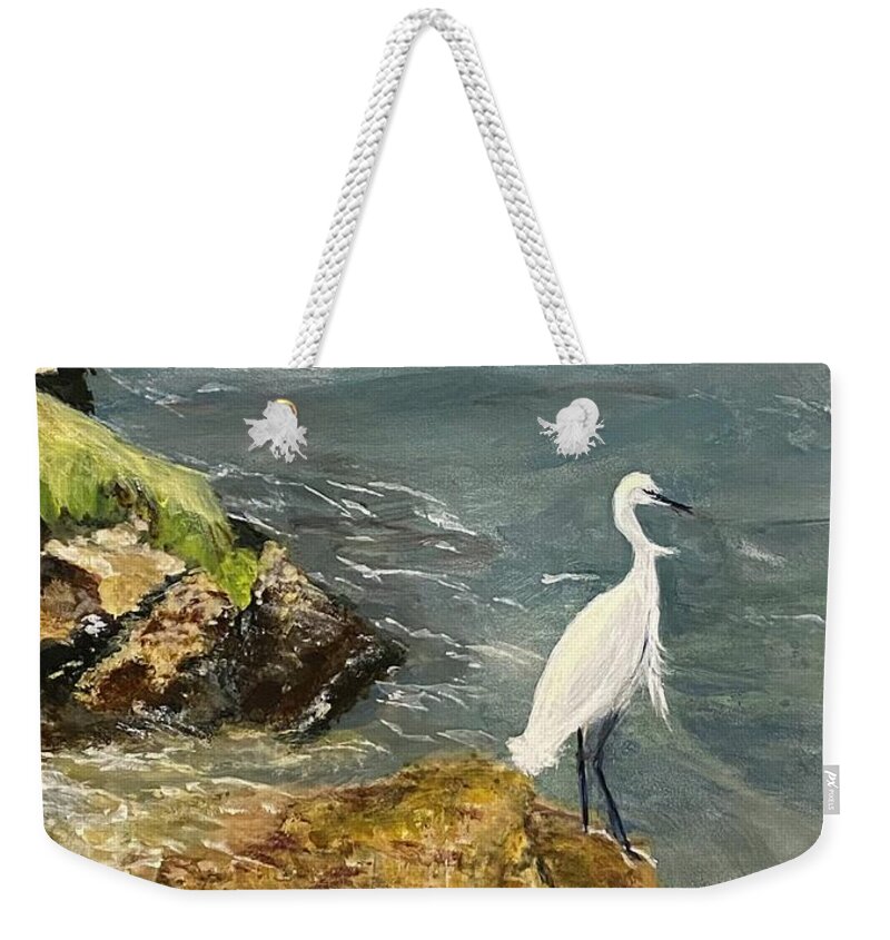 Painting Weekender Tote Bag featuring the painting No Regrets by Paula Pagliughi