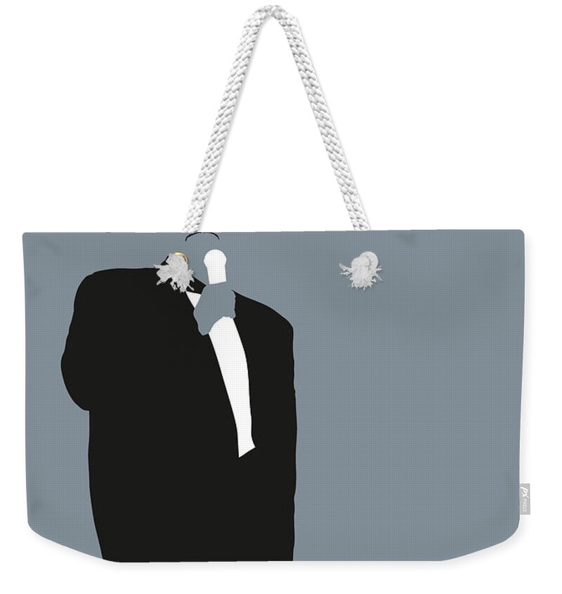 Luther Weekender Tote Bag featuring the digital art No287 MY Luther Vandross-MMuP-notxt by Chungkong Art