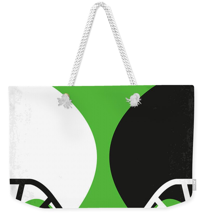 Any Given Sunday Weekender Tote Bag featuring the digital art No420 My ANY GIVEN SUNDAY minimal movie poster by Chungkong Art