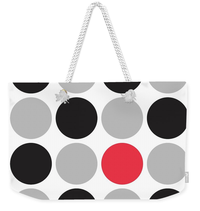 Smart Weekender Tote Bag featuring the digital art None of us is as smart as all of us #1 by Gail Marten