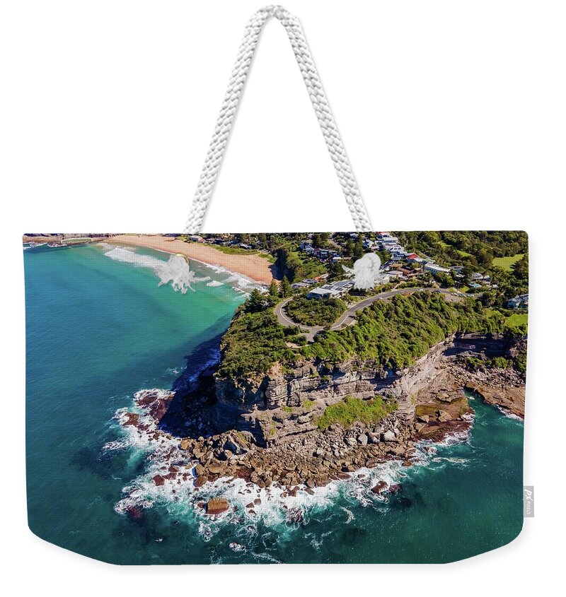 Beach Weekender Tote Bag featuring the photograph North Bilgola Headland No 1 by Andre Petrov