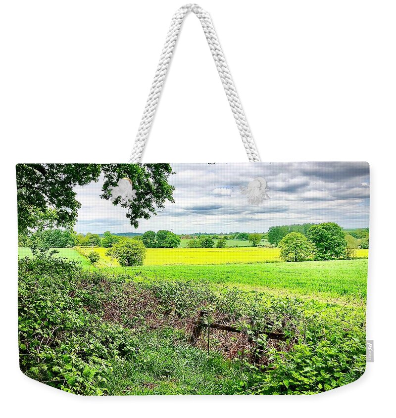 Fields Weekender Tote Bag featuring the photograph Northamptonshire by Gordon James