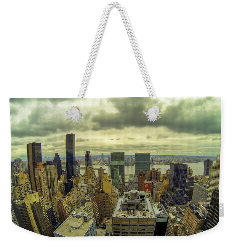 Gopro Weekender Tote Bag featuring the photograph NYC View GoPro Perspective - New York City - New York by Bruce Friedman