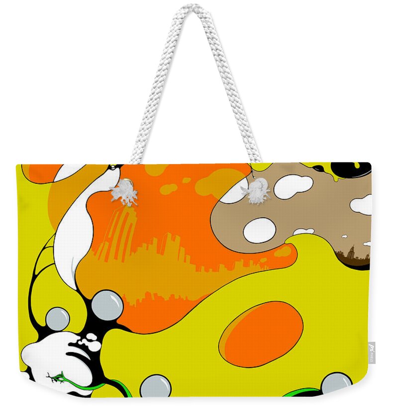 Avatars Weekender Tote Bag featuring the digital art Obscuriousity by Craig Tilley